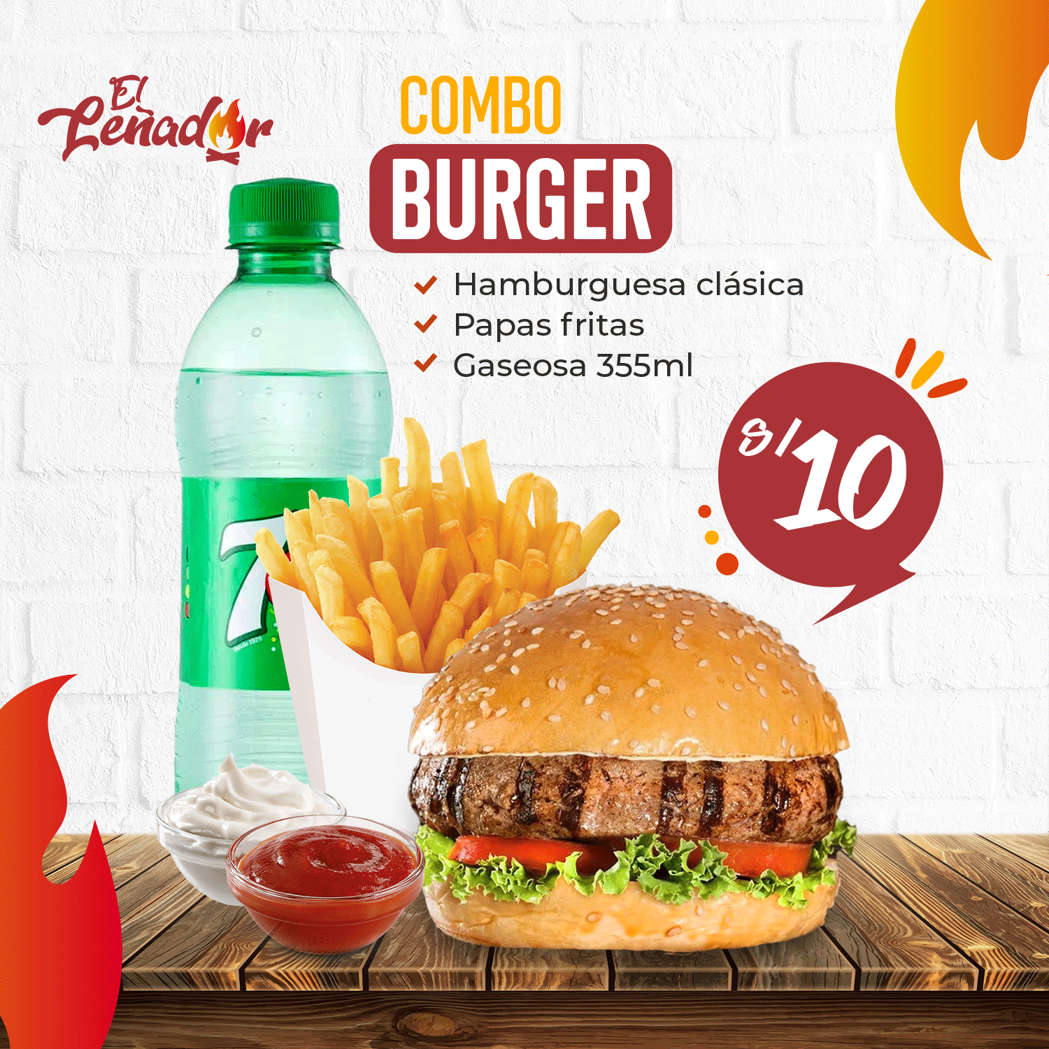 Combo burger!