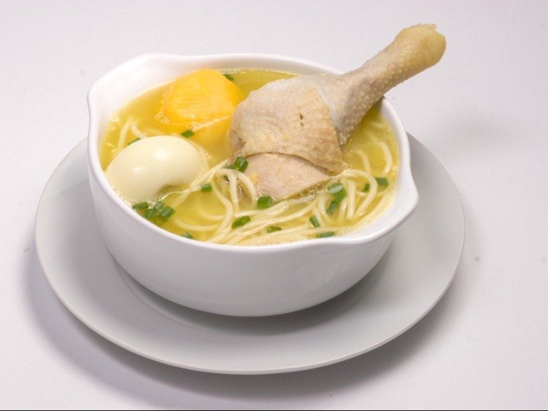 Caldo de gallina